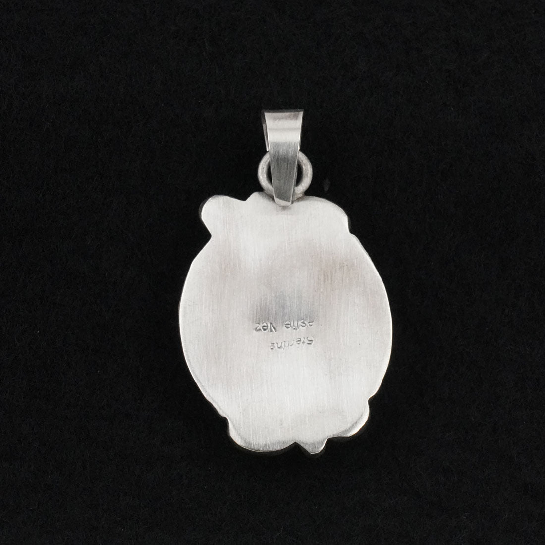 Leslie Nez Turquoise & Sterling Silver Pendant