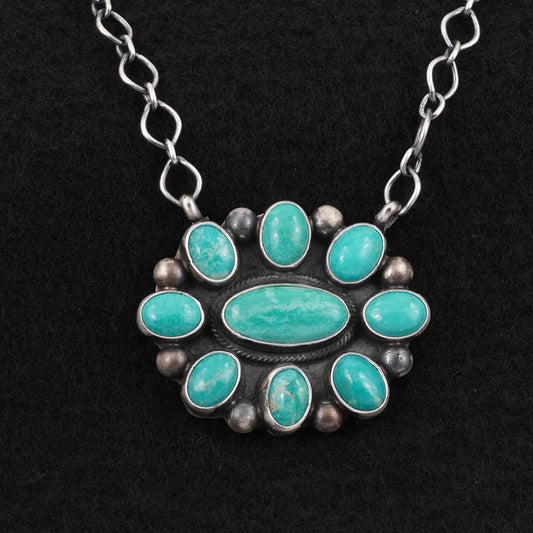 Kathleen Livingston Turquoise & Sterling Silver Necklace