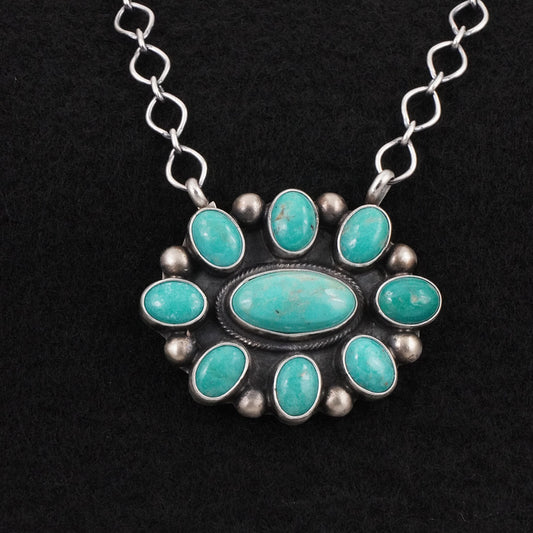 Kathleen Livingston Turquoise & Sterling Silver Necklace