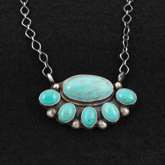 Kathleen Livingston Turquoise & Sterling Silver Necklace