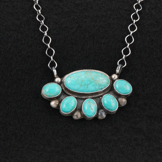 Kathleen Livingston Turquoise & Sterling Silver Necklace