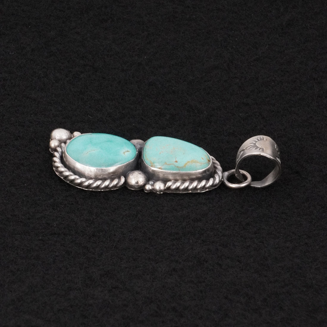 Antwone Brown Turquoise & Sterling Silver Pendant