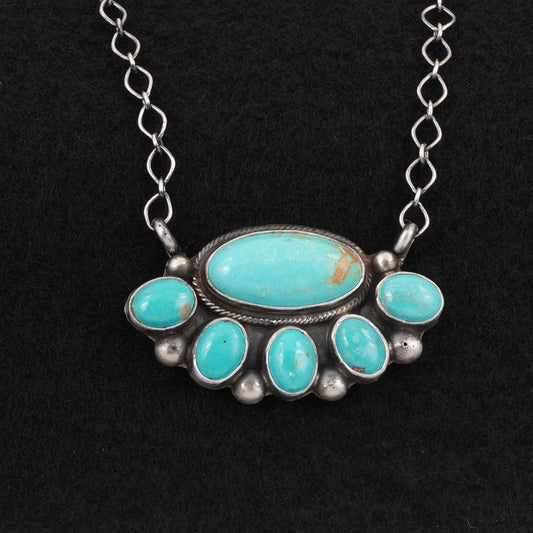 Kathleen Livingston Turquoise & Sterling Silver Necklace