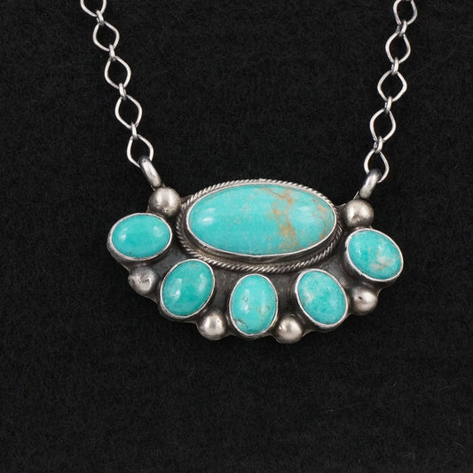 Kathleen Livingston Turquoise & Sterling Silver Necklace