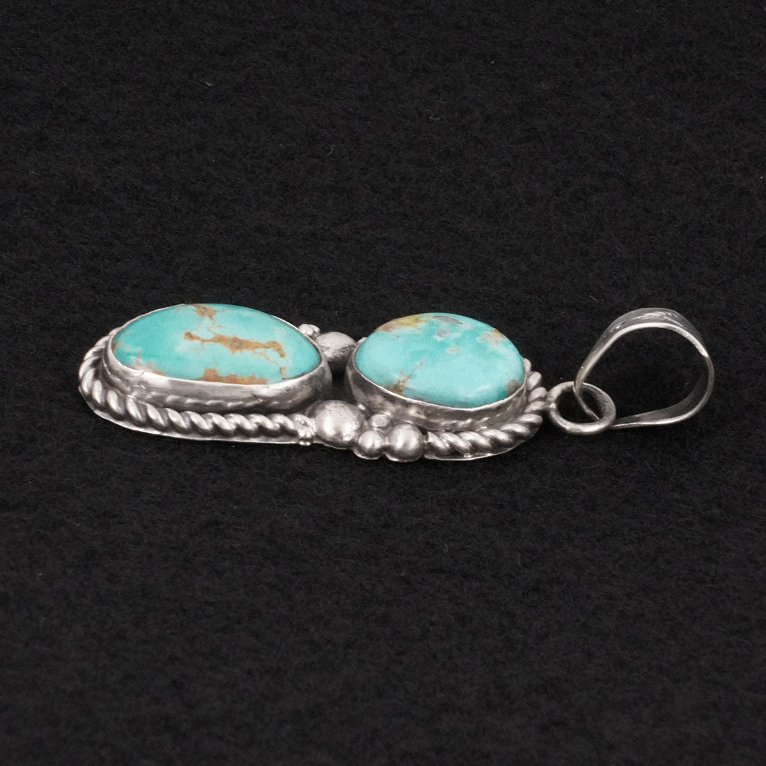 Antwone Brown Turquoise & Sterling Silver Pendant