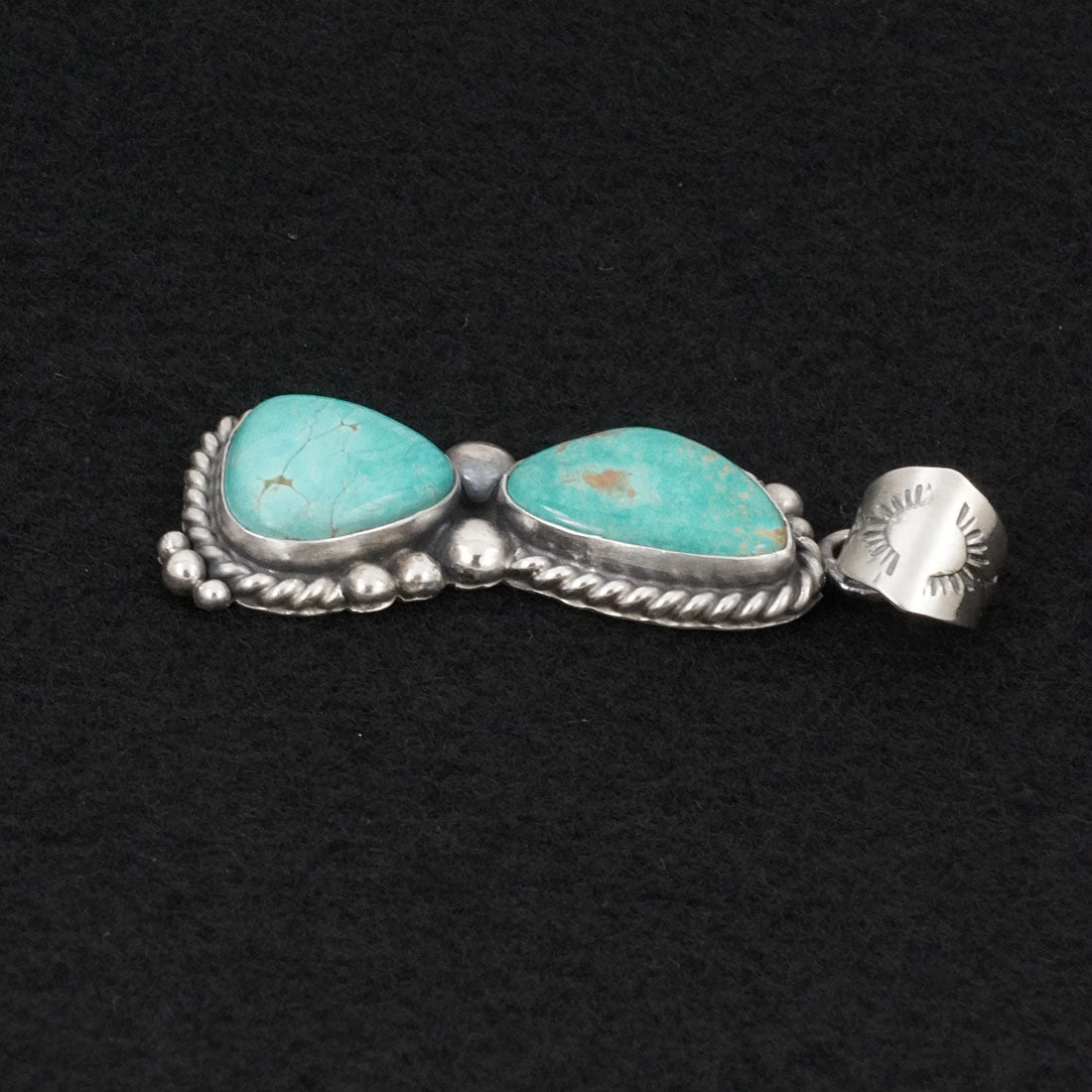 Antwone Brown Turquoise & Sterling Silver Pendant