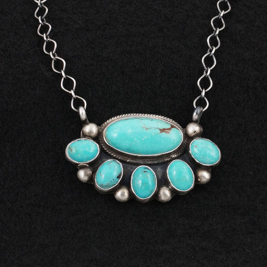 Kathleen Livingston Turquoise & Sterling Silver Necklace