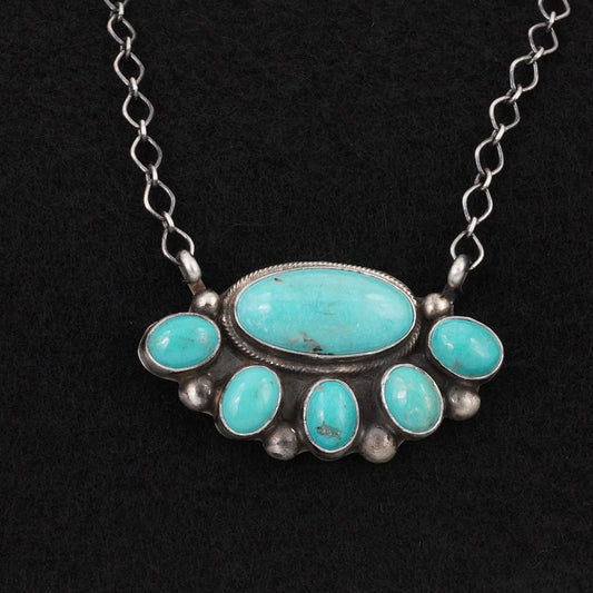 Kathleen Livingston Turquoise & Sterling Silver Necklace