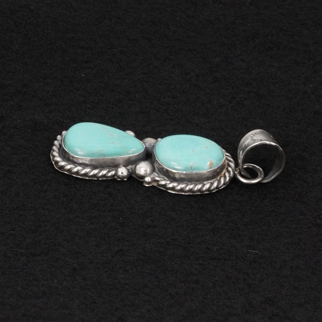 Antwone Brown Turquoise & Sterling Silver Pendant