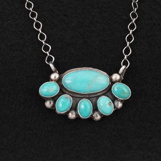 Kathleen Livingston Turquoise & Sterling Silver Necklace