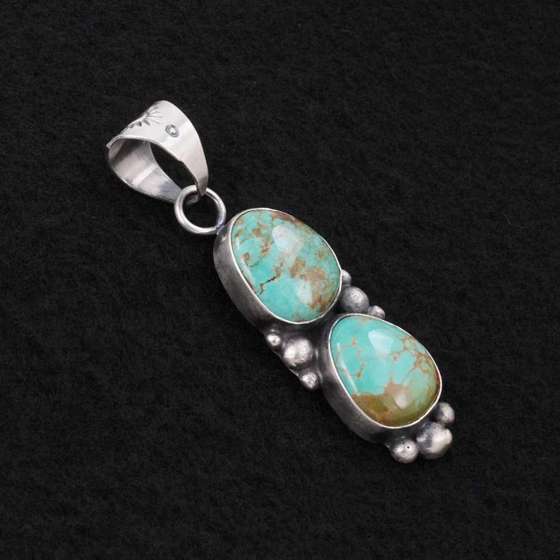 Antwone Brown Turquoise & Sterling Silver Pendant
