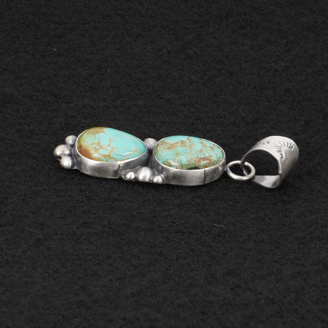 Antwone Brown Turquoise & Sterling Silver Pendant
