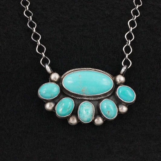 Kathleen Livingston Turquoise & Sterling Silver Necklace