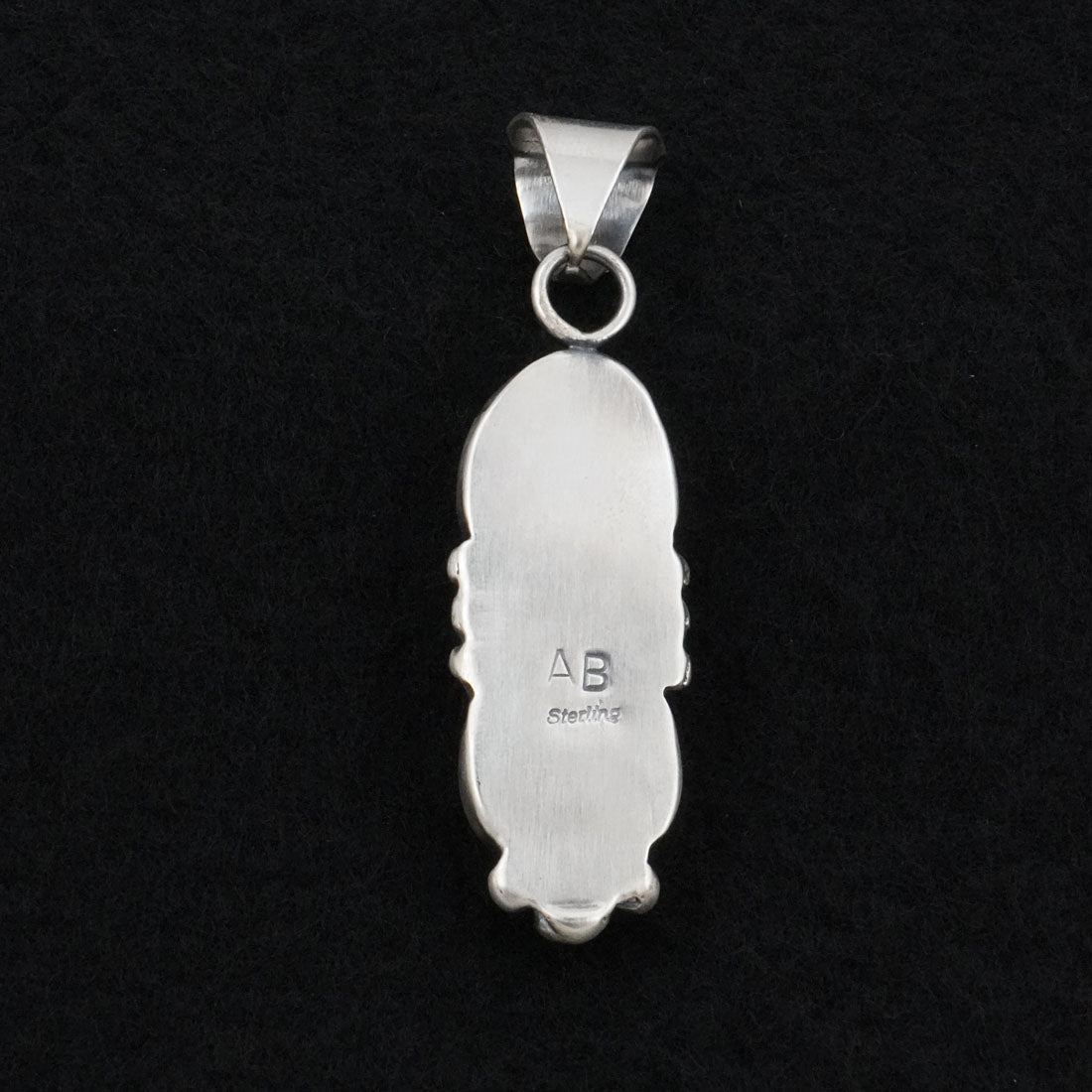 Antwone Brown Turquoise & Sterling Silver Pendant