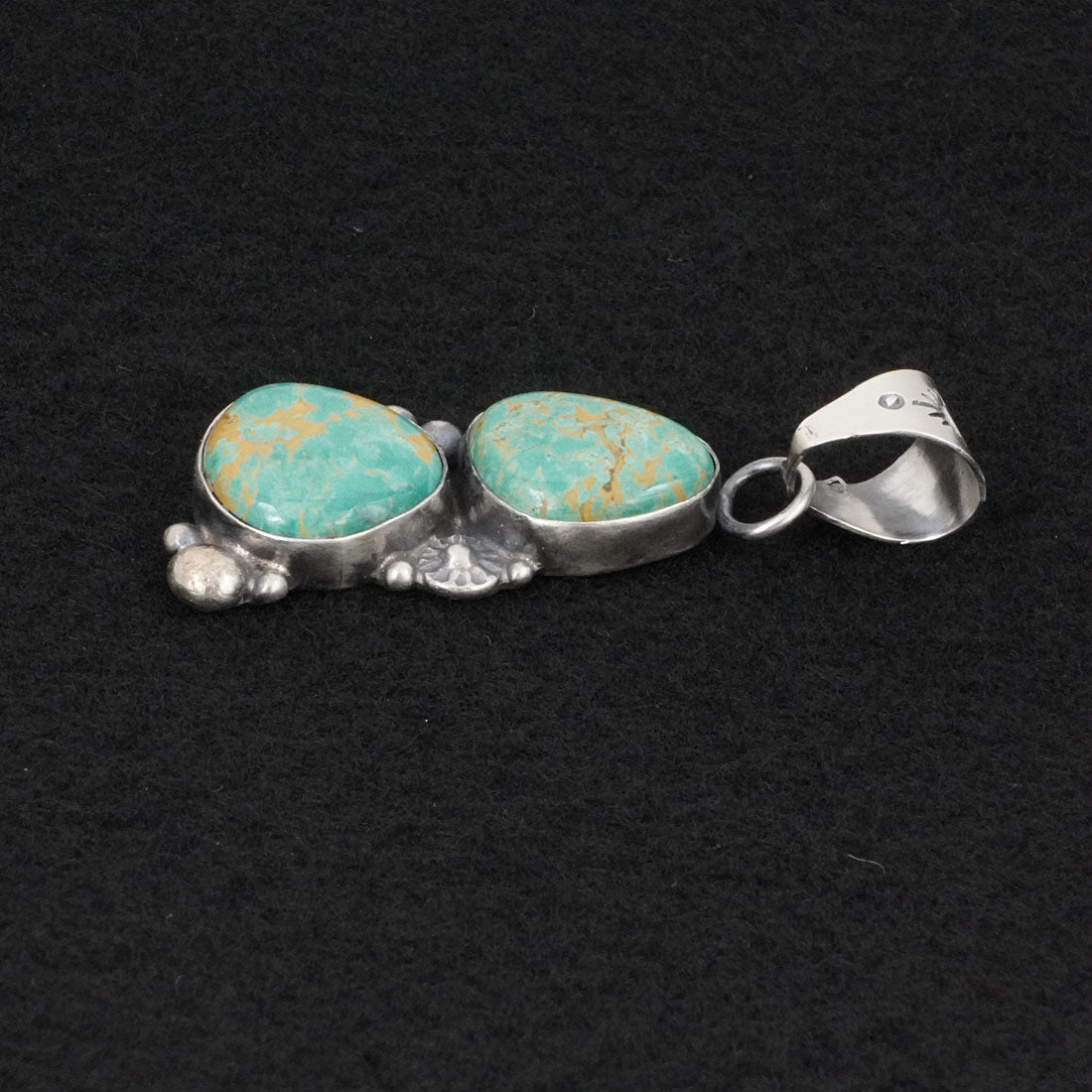 Antwone Brown Turquoise & Sterling Silver Pendant