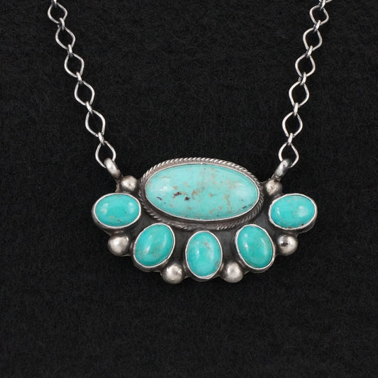 Kathleen Livingston Turquoise & Sterling Silver Necklace