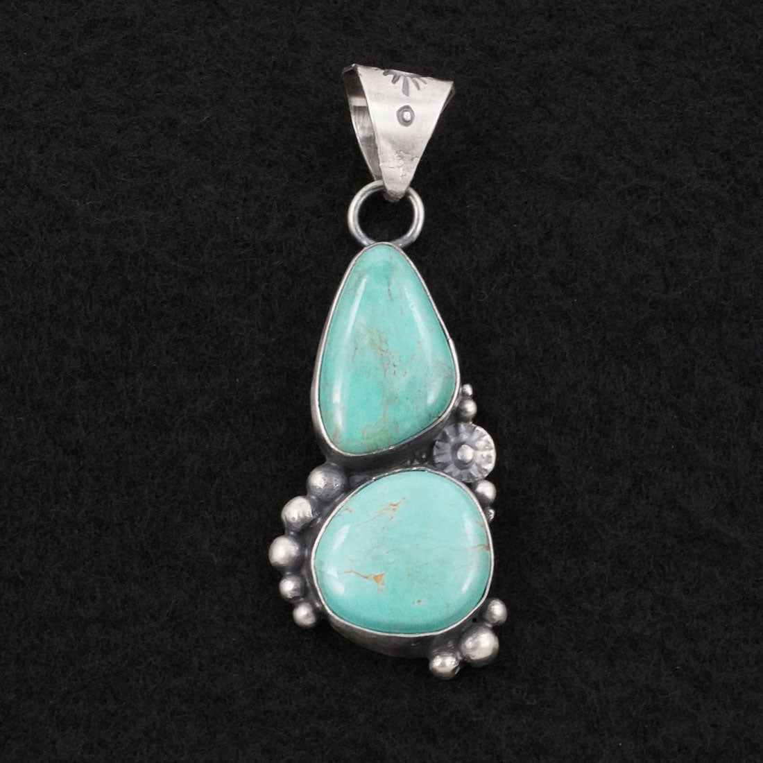 Antwone Brown Turquoise & Sterling Silver Pendant