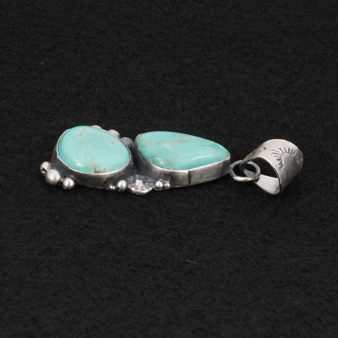 Antwone Brown Turquoise & Sterling Silver Pendant