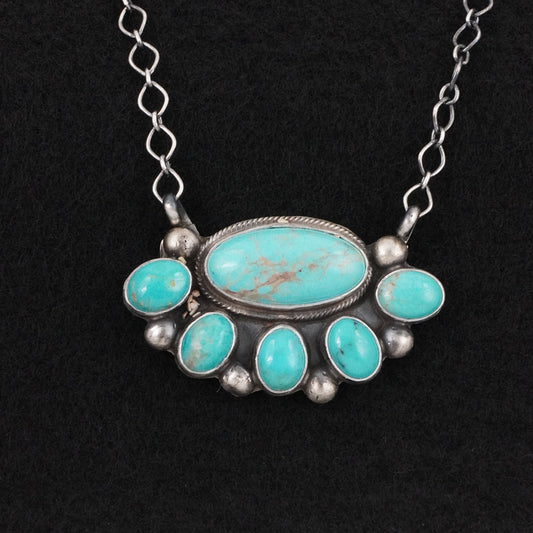 Kathleen Livingston Turquoise & Sterling Silver Necklace