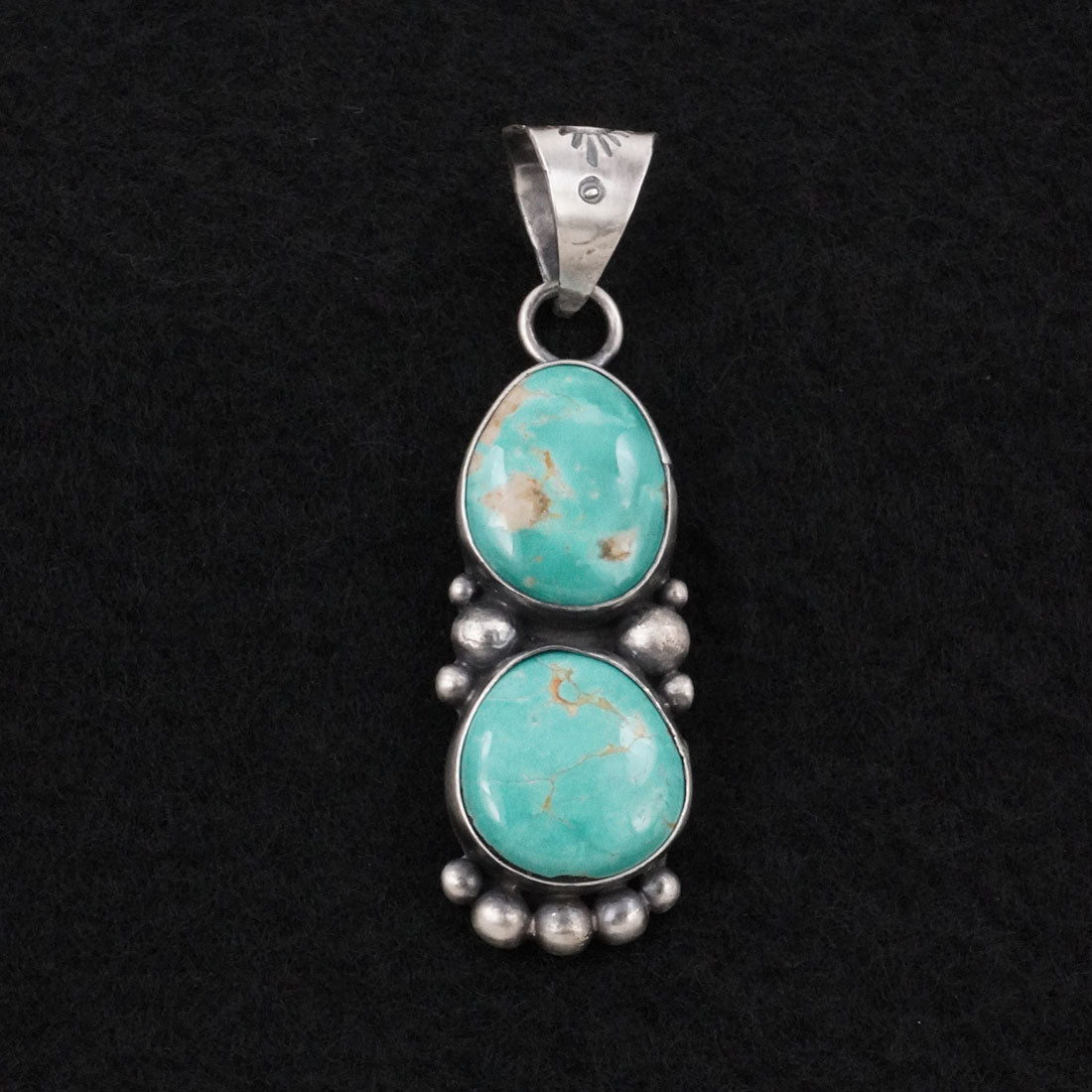 Antwone Brown Turquoise & Sterling Silver Pendant