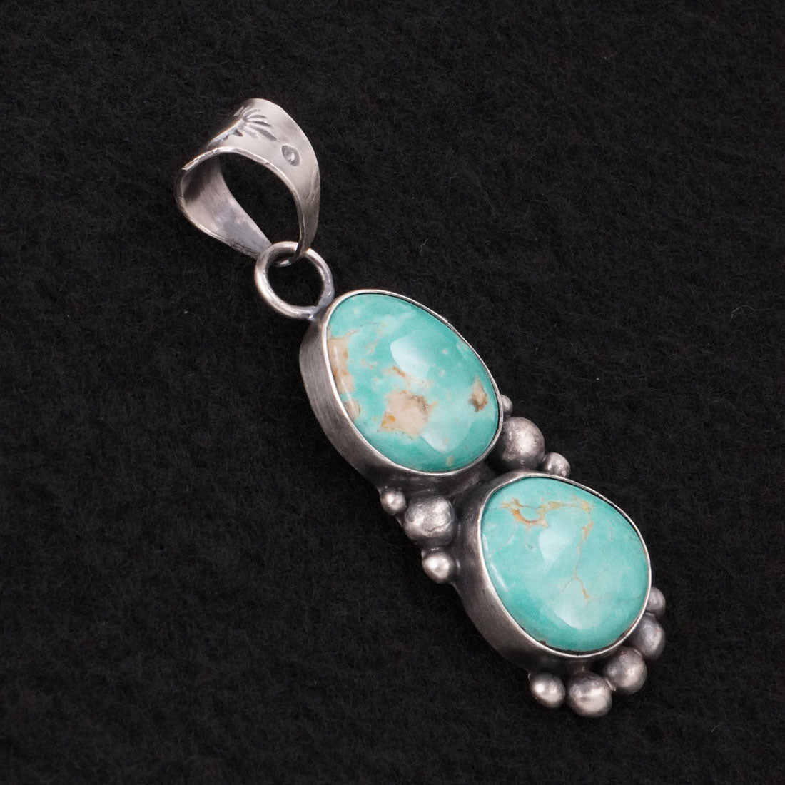 Antwone Brown Turquoise & Sterling Silver Pendant