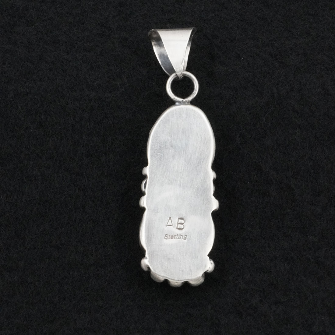 Antwone Brown Turquoise & Sterling Silver Pendant