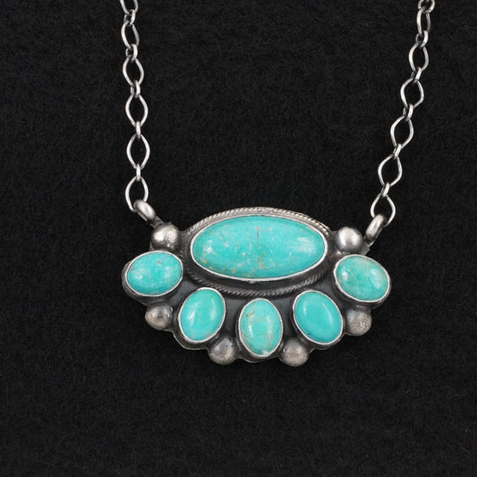 Kathleen Livingston Turquoise & Sterling Silver Necklace