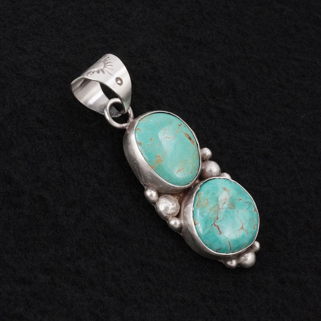 Antwone Brown Turquoise & Sterling Silver Pendant