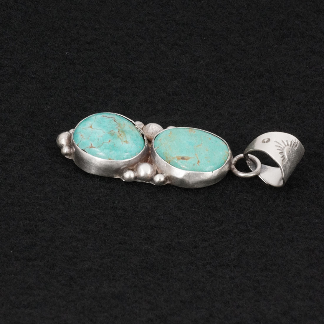 Antwone Brown Turquoise & Sterling Silver Pendant