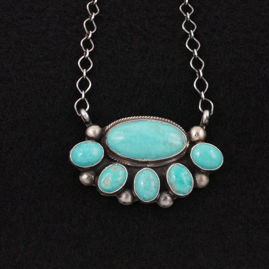 Kathleen Livingston Turquoise & Sterling Silver Necklace