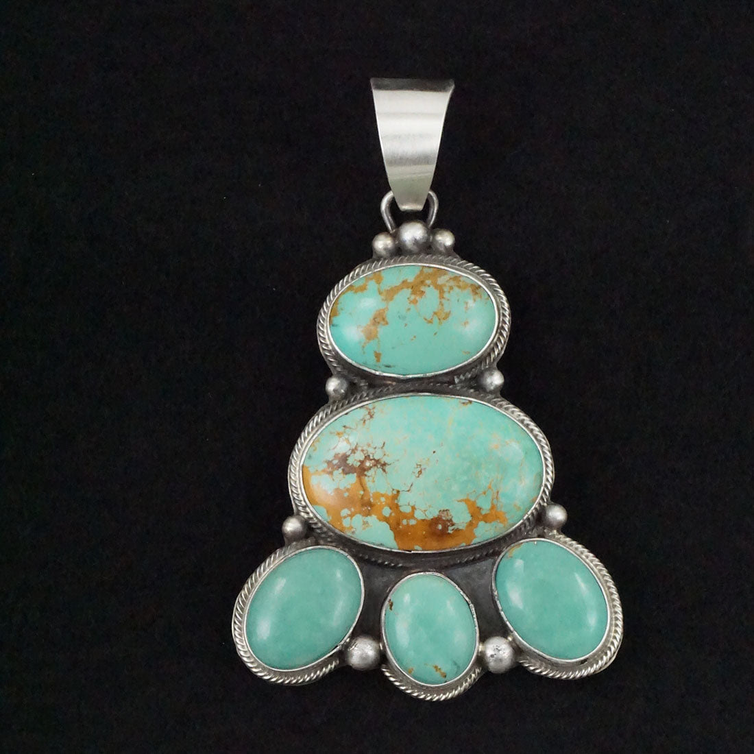 Kathleen Chavez Turquoise & Sterling Silver Pendant