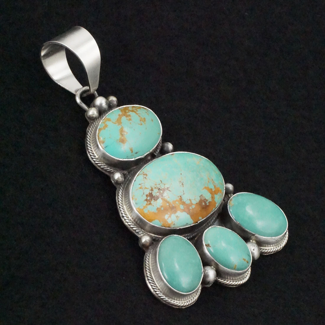 Kathleen Chavez Turquoise & Sterling Silver Pendant