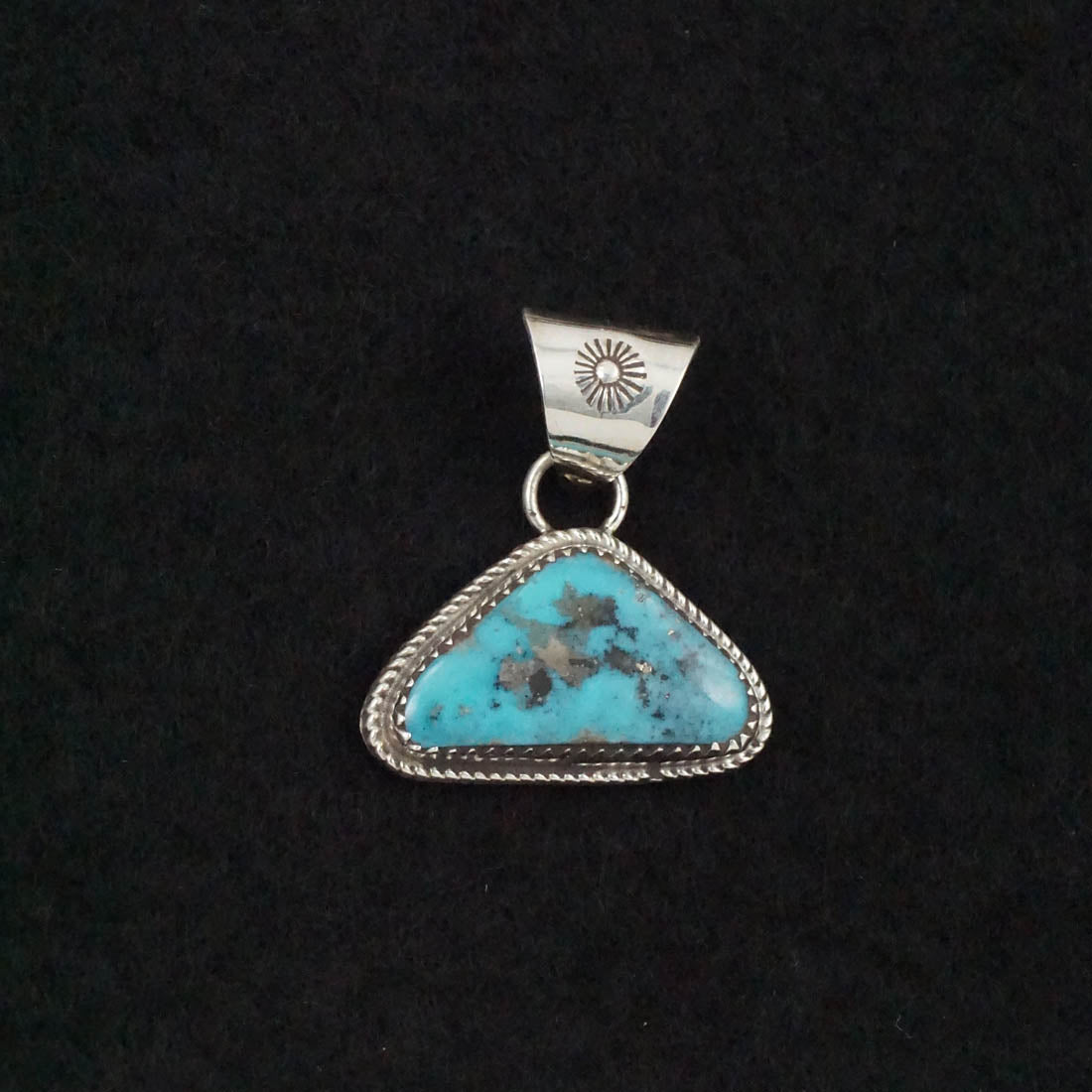 Ernest Hawthorne Turquoise & Sterling Silver Pendant