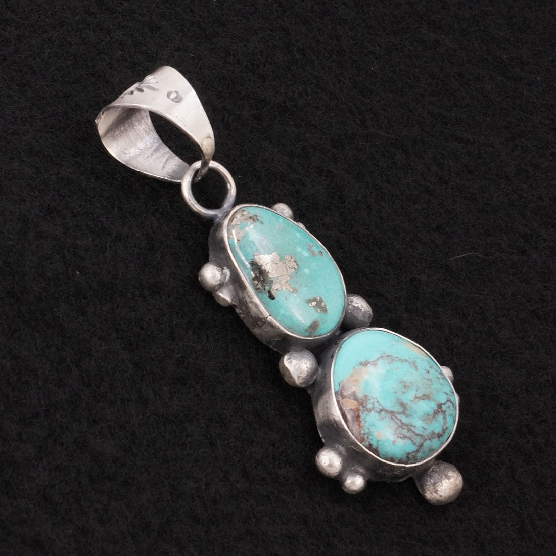 Antwone Brown Turquoise & Sterling Silver Pendant