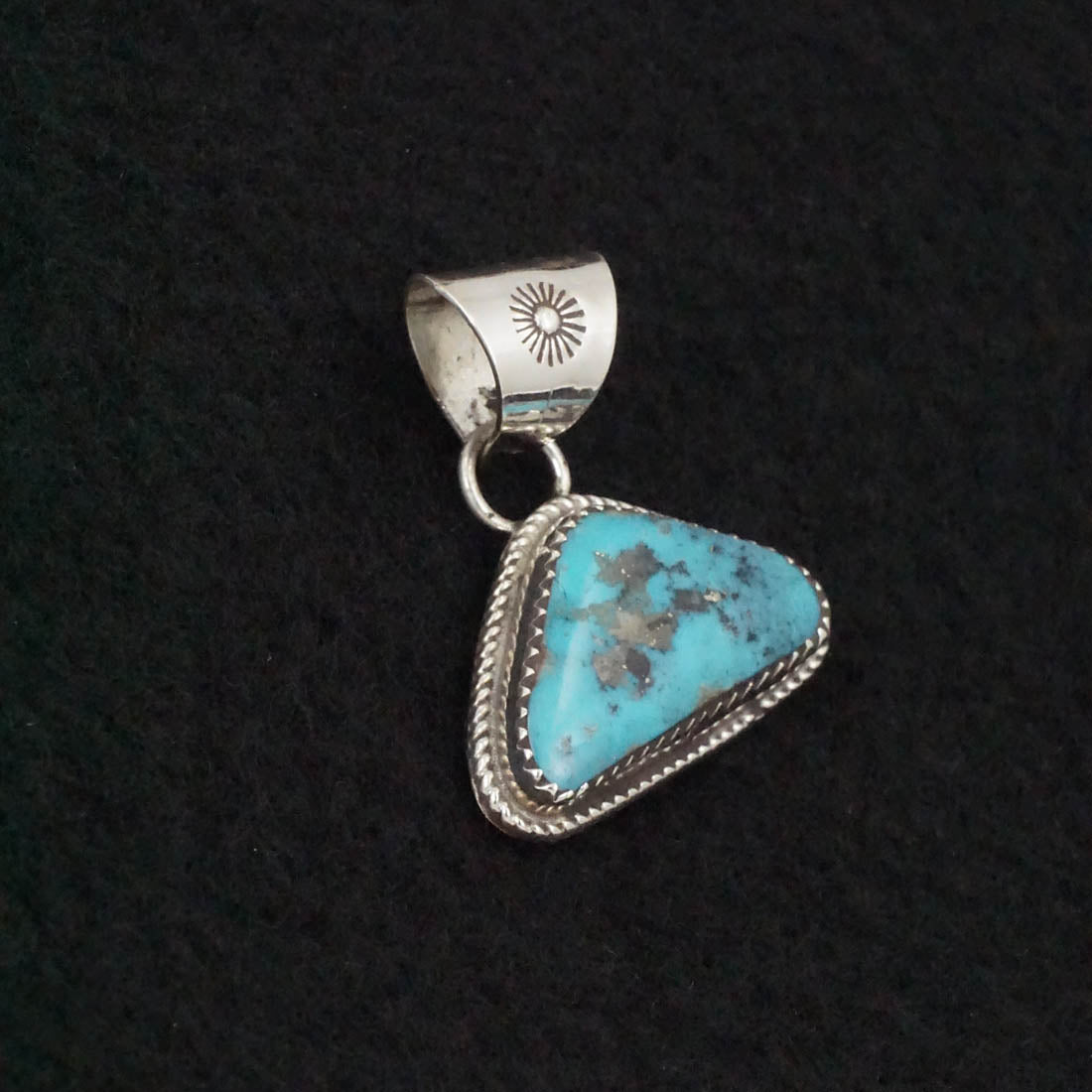 Ernest Hawthorne Turquoise & Sterling Silver Pendant