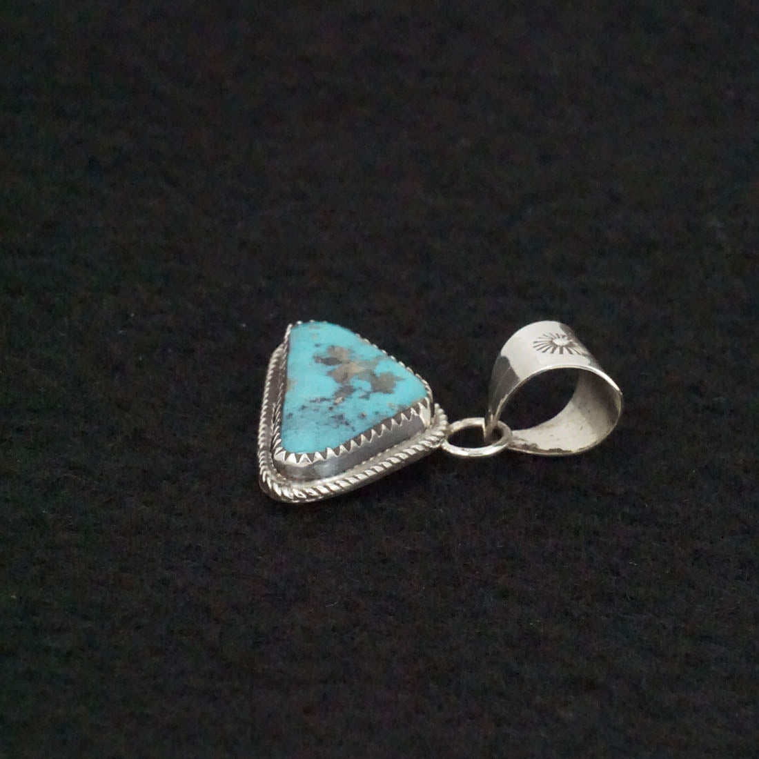 Ernest Hawthorne Turquoise & Sterling Silver Pendant