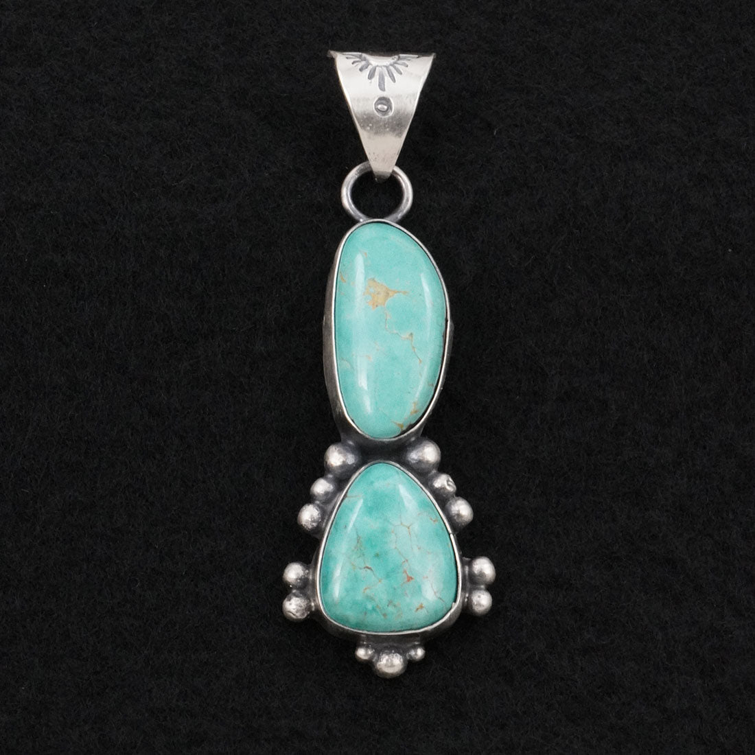 Antwone Brown Turquoise & Sterling Silver Pendant