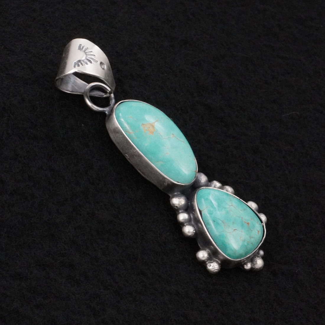 Antwone Brown Turquoise & Sterling Silver Pendant