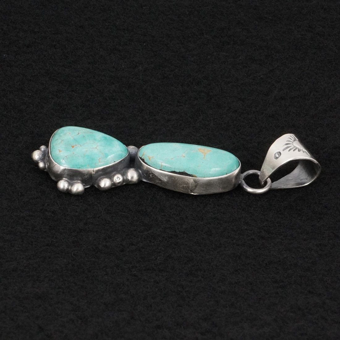 Antwone Brown Turquoise & Sterling Silver Pendant