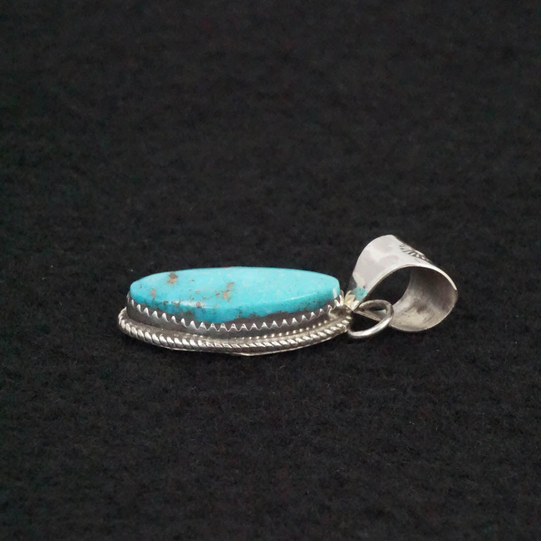 Ernest Hawthorne Turquoise & Sterling Silver Pendant