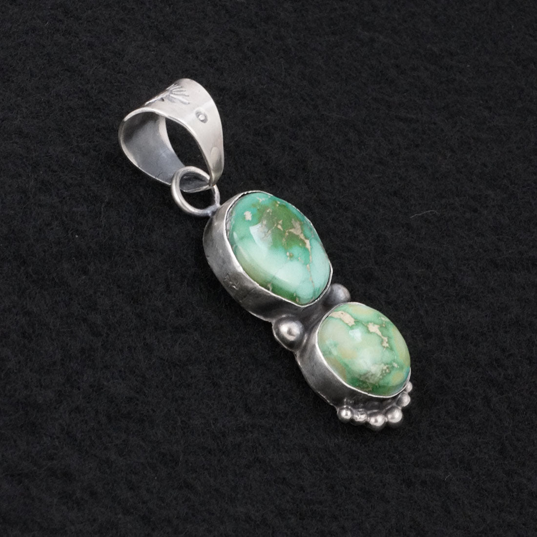 Antwone Brown Turquoise & Sterling Silver Pendant