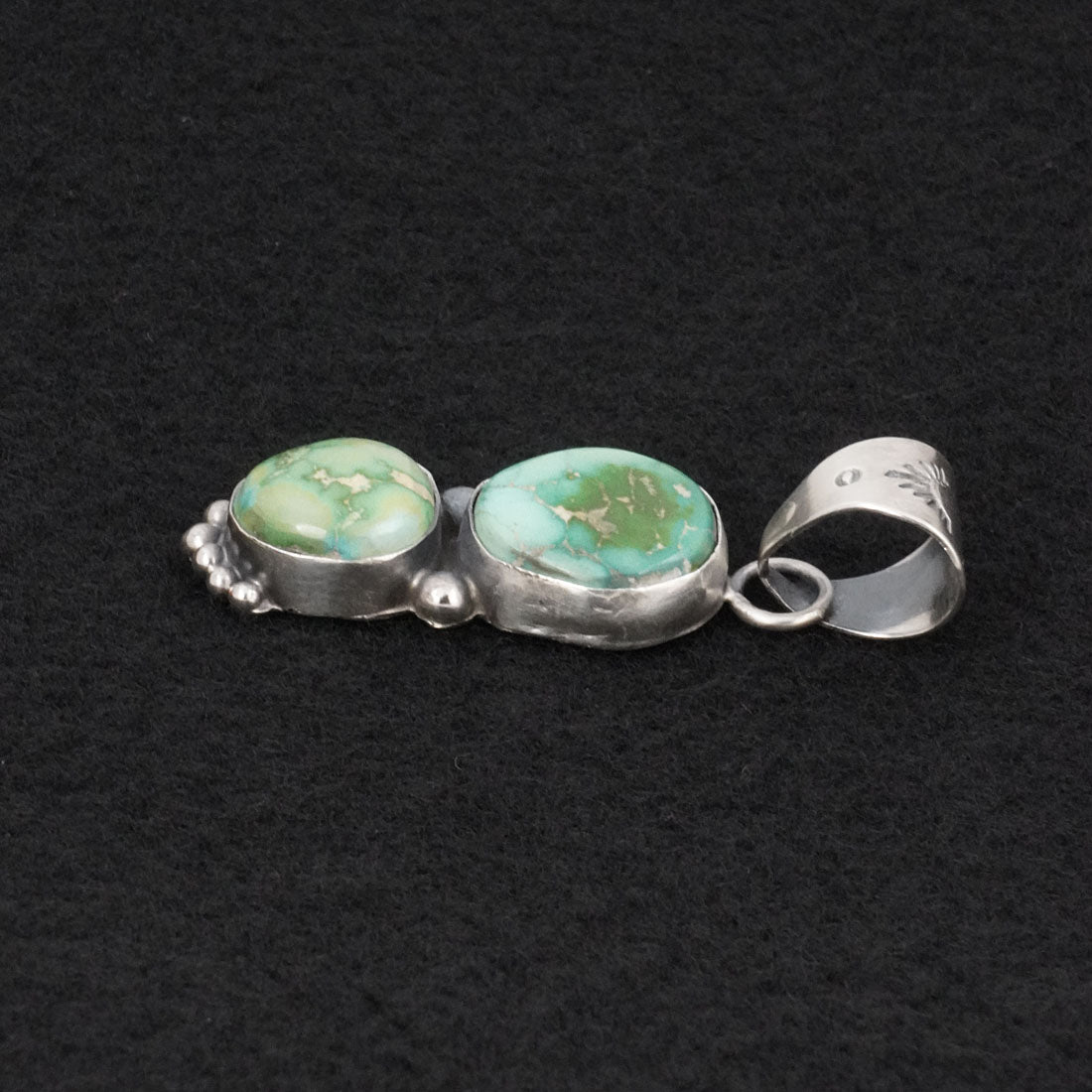 Antwone Brown Turquoise & Sterling Silver Pendant