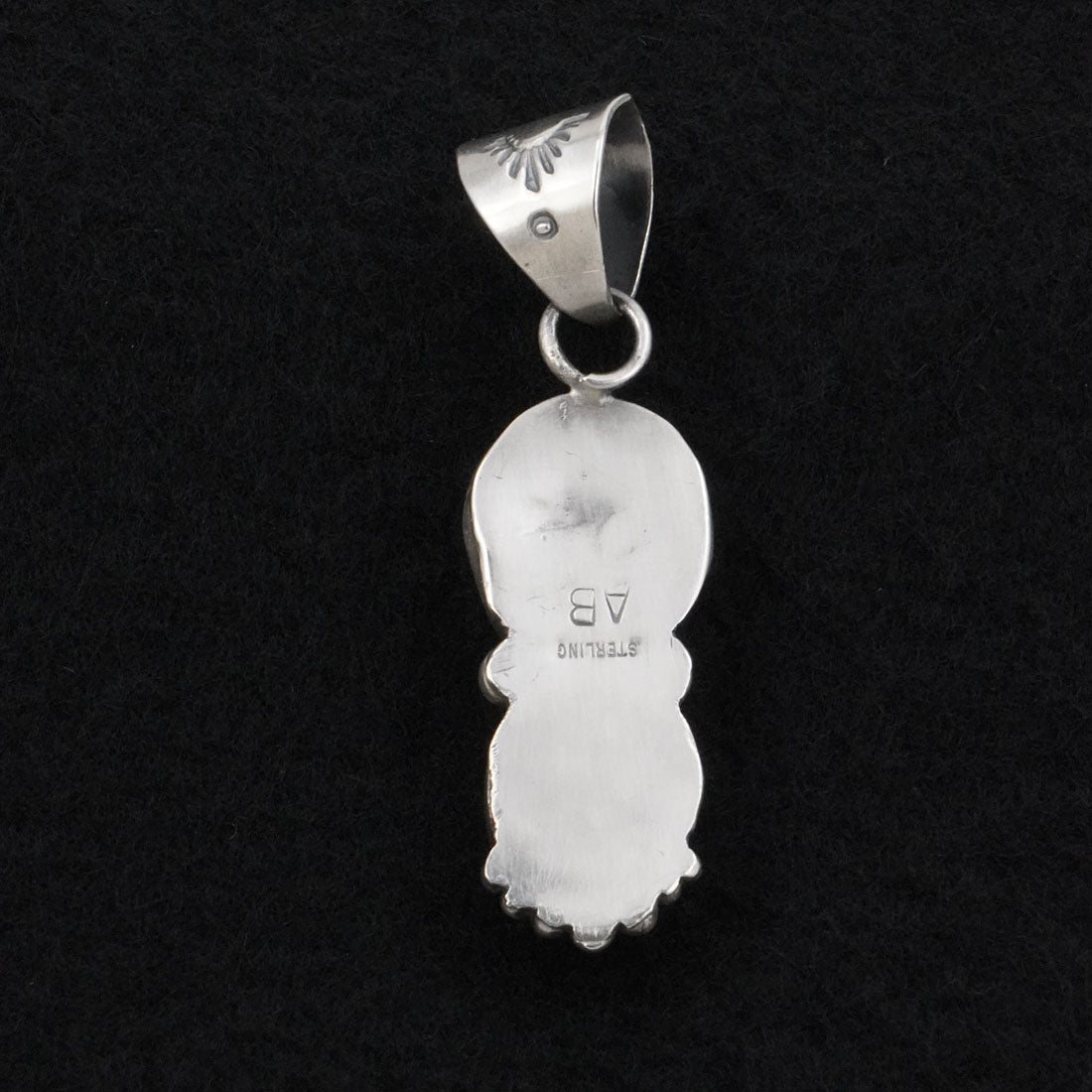 Antwone Brown Turquoise & Sterling Silver Pendant