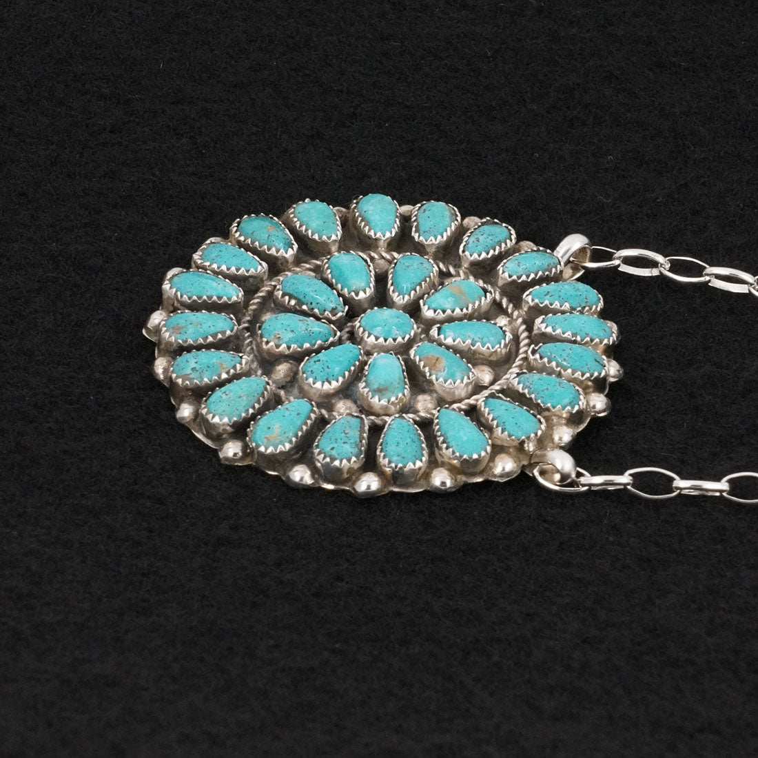 Eunise Wilson Turquoise & Sterling Silver Necklace
