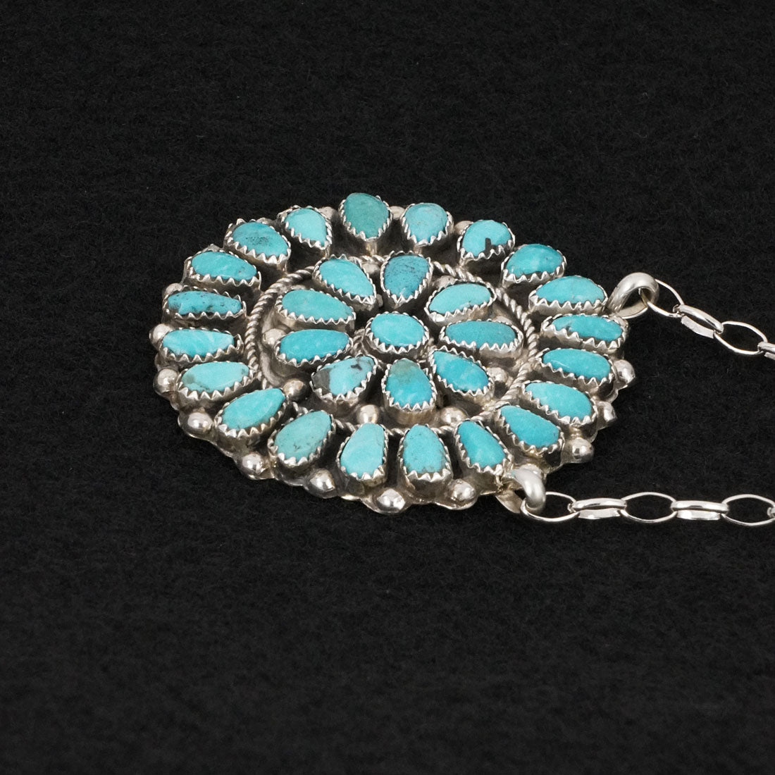 Eunise Wilson Turquoise & Sterling Silver Necklace
