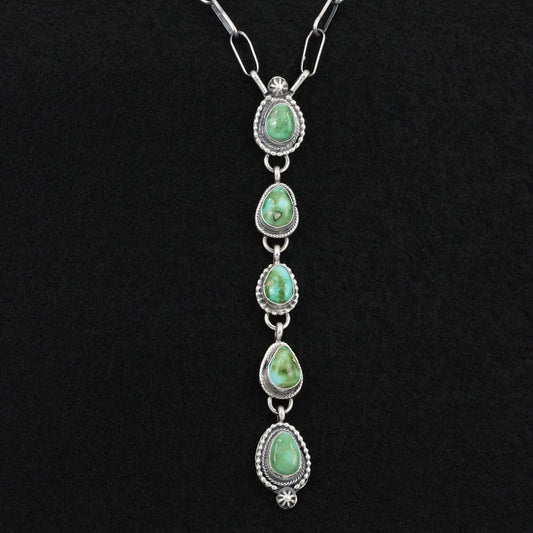 Bobby Johnson Turquoise & Sterling Silver Necklace