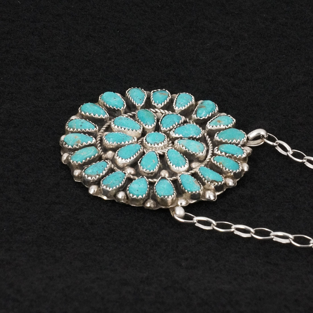 Eunise Wilson Turquoise & Sterling Silver Necklace