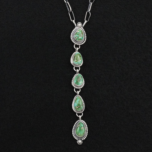 Bobby Johnson Turquoise & Sterling Silver Necklace