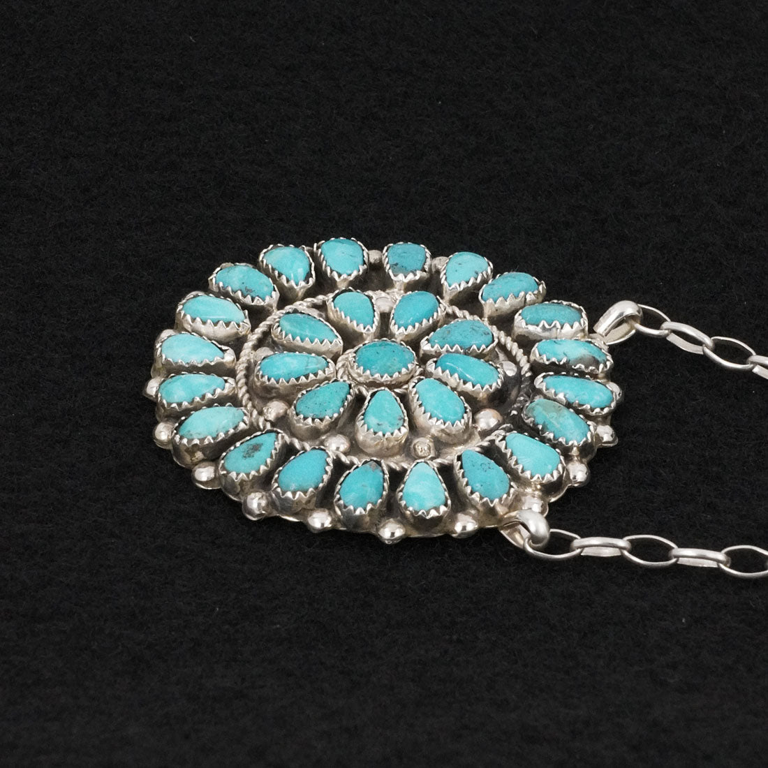 Eunise Wilson Turquoise & Sterling Silver Necklace