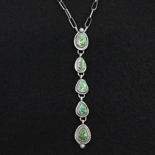 Bobby Johnson Turquoise & Sterling Silver Necklace